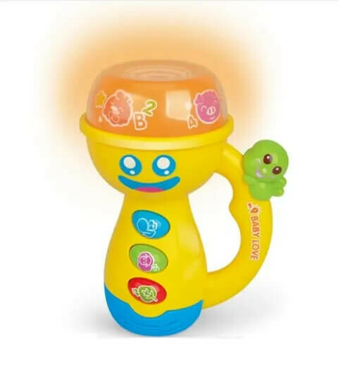 Музыкальная игрушка Baby love Фонарик для малышей 