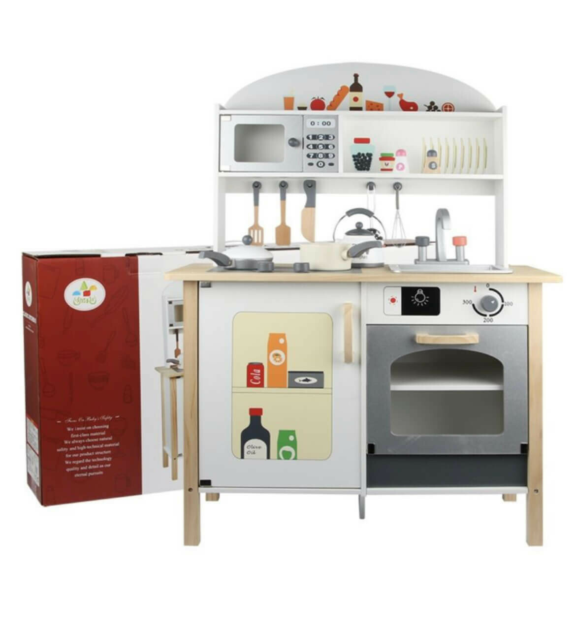 Ойын жиынтығы Wooden Toys Керемет ас үй 
