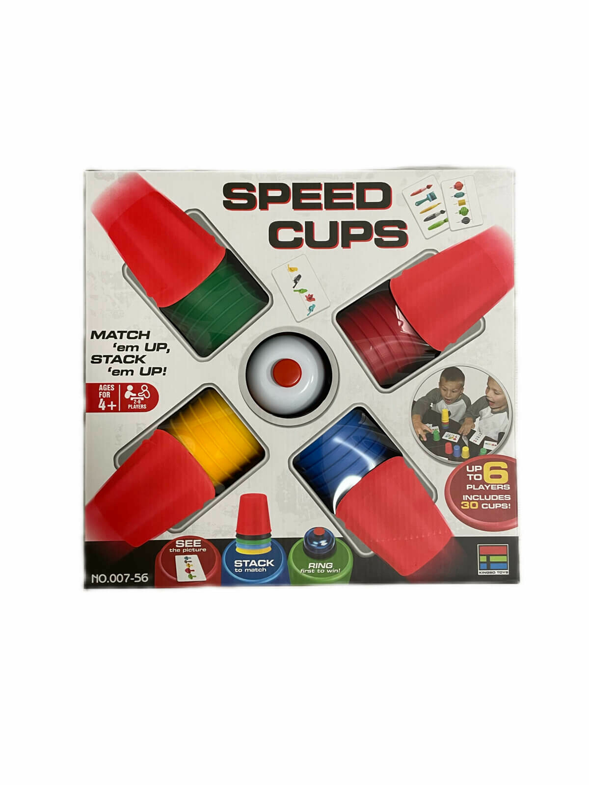 Kingso Toys Speed Cups Үстел ойыны 