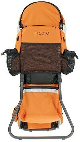 Рюкзак-детская переноска GUTO Orange Black 