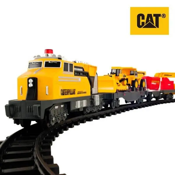 Железная дорога CAT Construction Express Train Set 