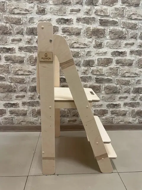 Башня помощника Family Wood с тремя уровнями высоты 