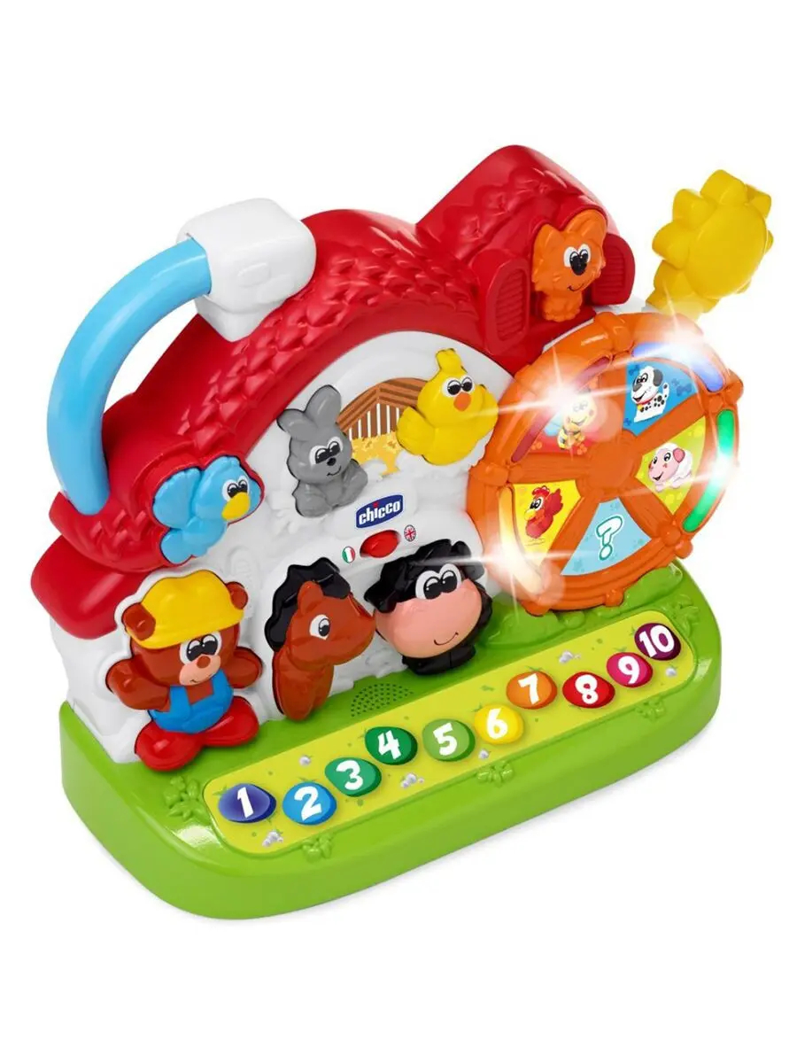 Chicco Сөйлейтін ферма New ABC 12м+ дамыту ойыншығы 
