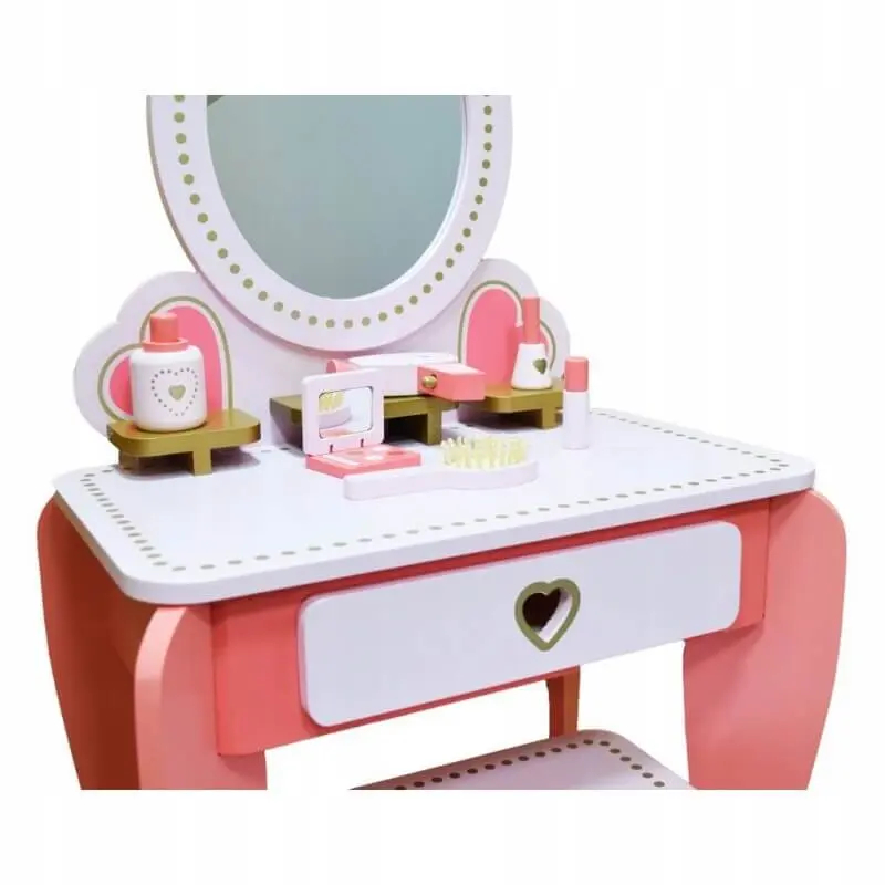 Wooden Toys Diana қыздарға арналған шағын косметикалық орындық 